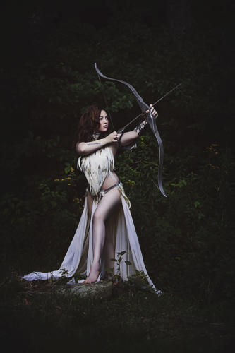 Artemis Warrior Queen Archer Photoshoot with Lost Highway Imaging